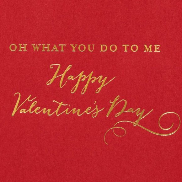 Papyrus Valentine's Day Card Oh What You Do To Me - Picture 4 of 5